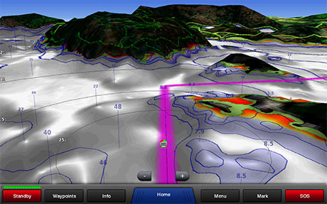Garmin BlueChart Mariner’s Eye 3D